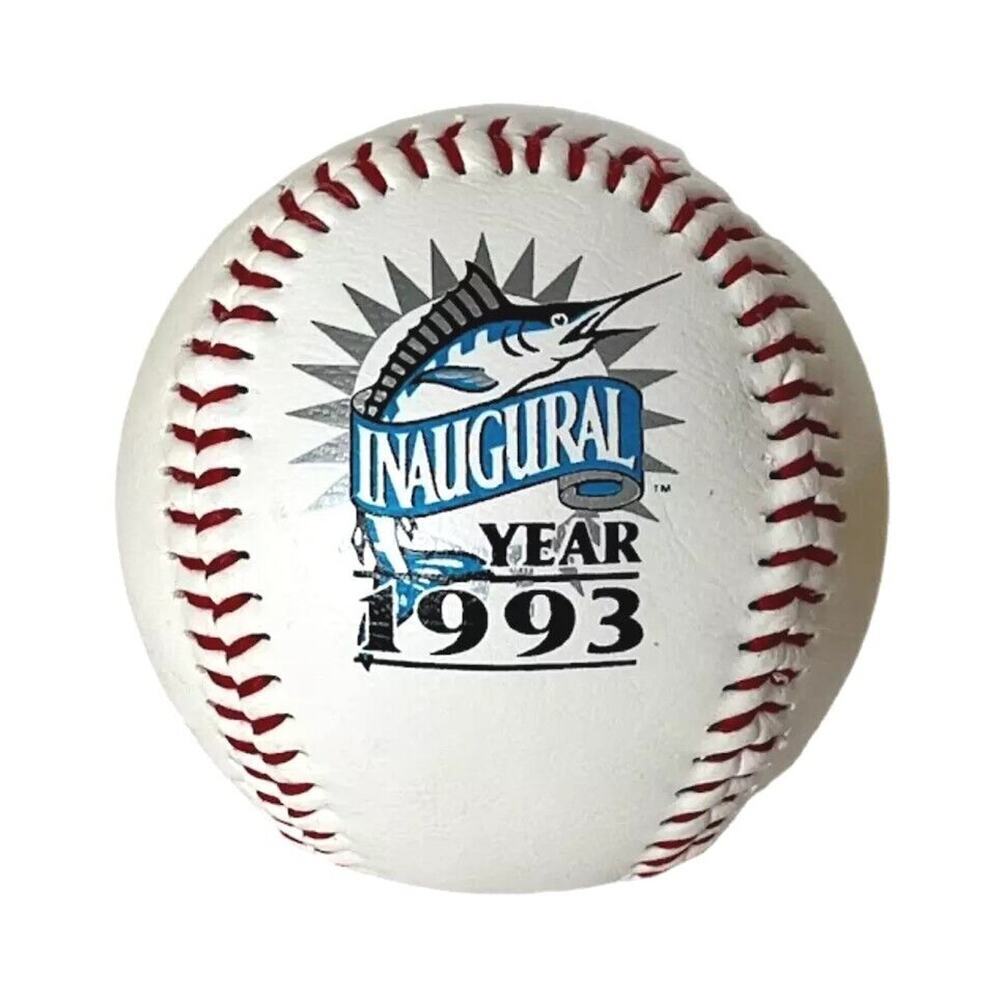 Vintage 1993 Inaugural Season Year Florida Marlins Baseball Ball Brand New